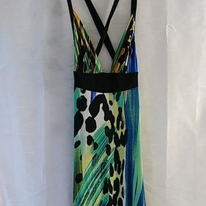 LONG BEAUTIFUL PRINT DRESS